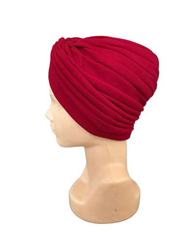 GORRO TURBANTE ROJO