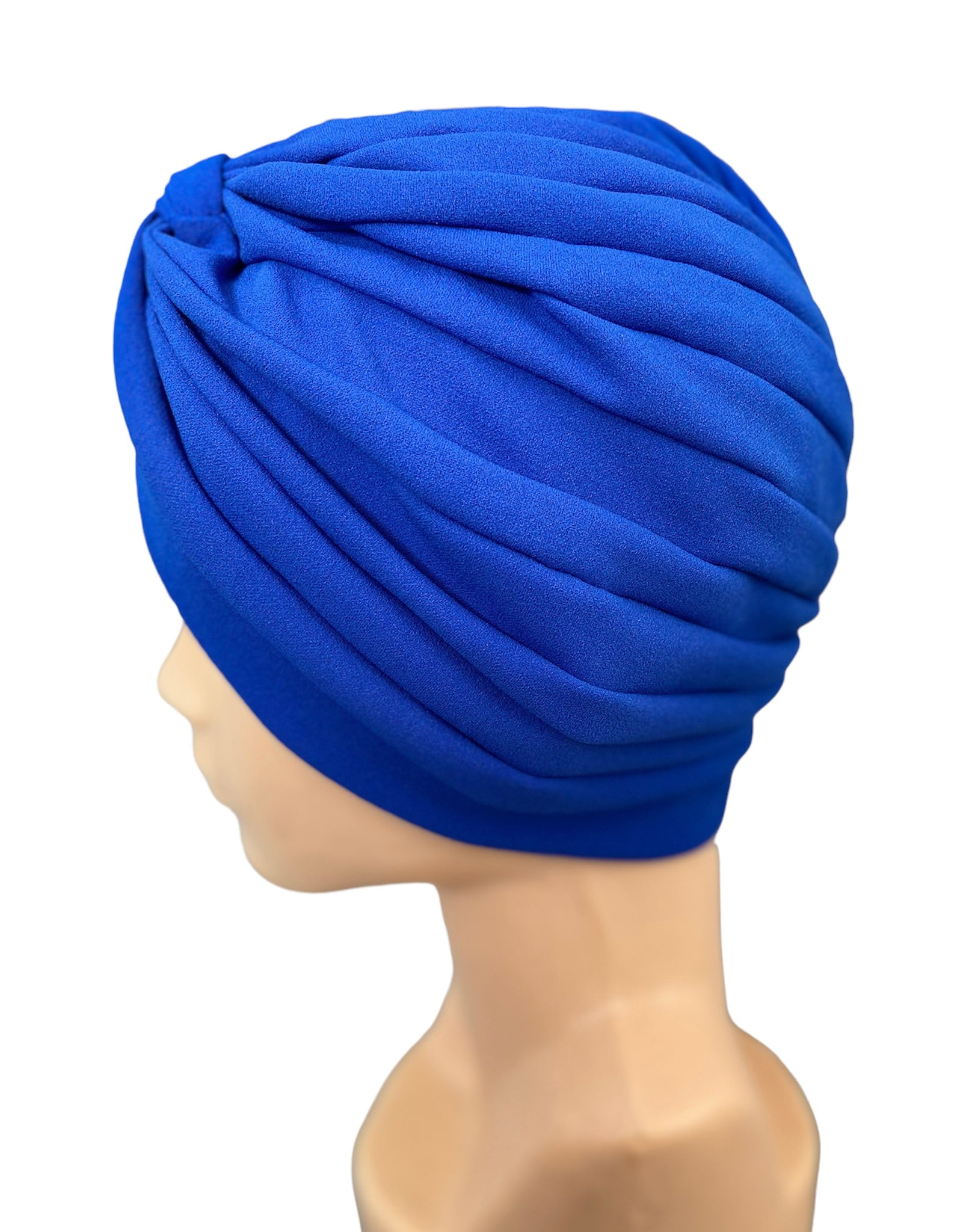 GORRO TURBANTE AZUL REY