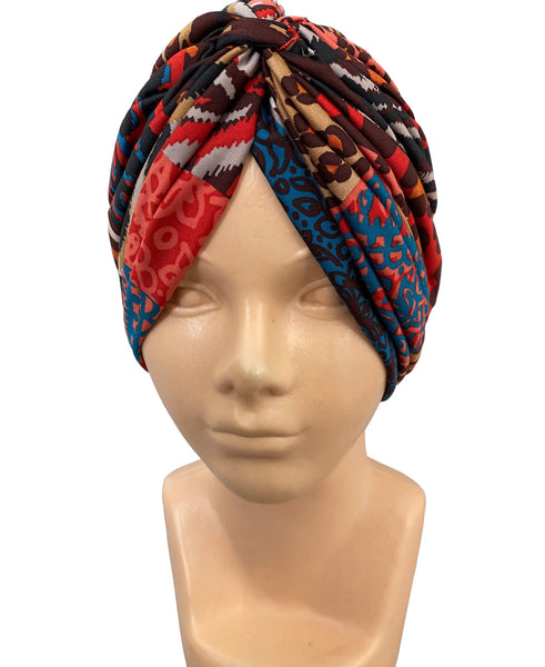 GORRO TURBANTE TRIBAL