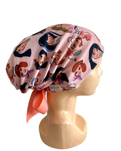 GORRO QUIRÚRGICO PRINCESAS ROSA