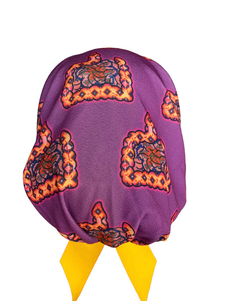 GORRO QUIRÚRGICO INTESTINO MORADO