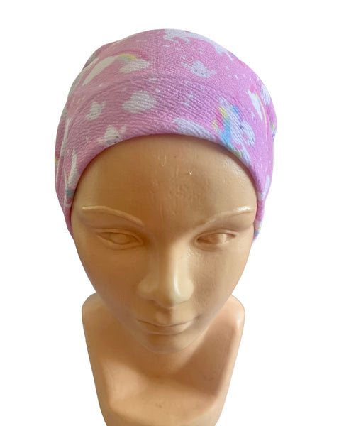 GORRO QUIRÚRGICO UNICORNIO ROSA CON AZUL