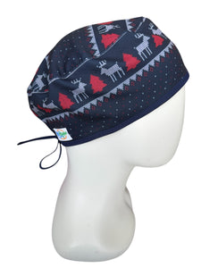 GORRO QUIRÚRGICO HOMBRE RENOS AZULES