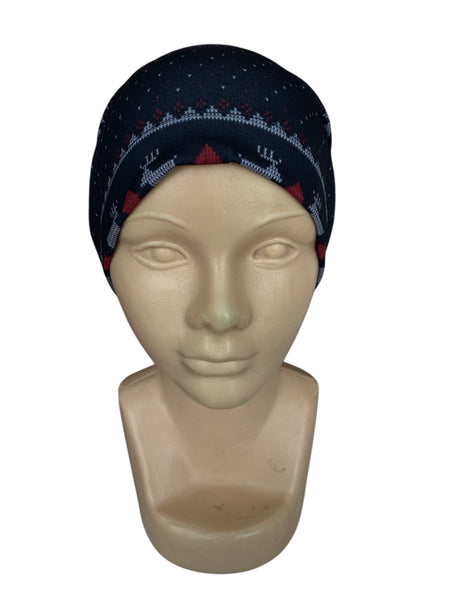 GORRO QUIRÚRGICO NAVIDAD RENOS AZULES