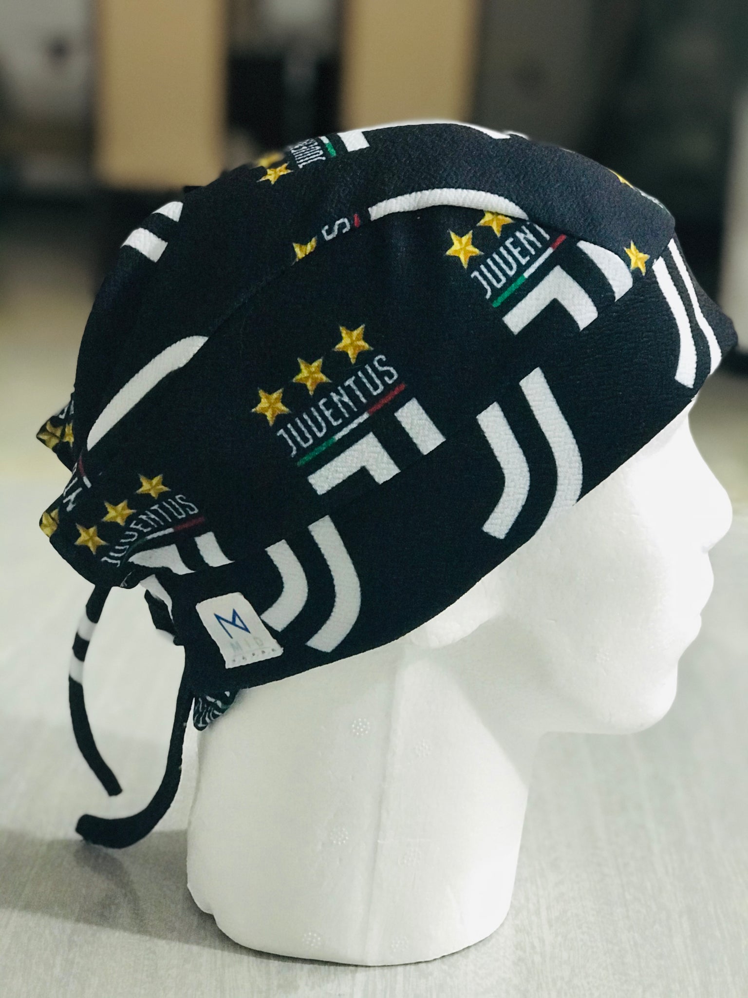 GORRO QUIRÚRGICO HOMBRE JUVENTUS BANDERA