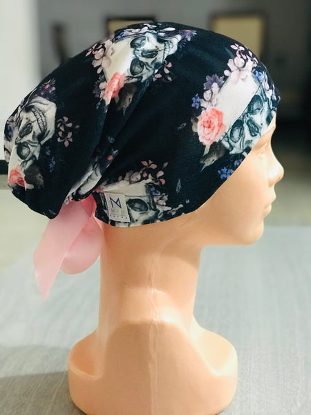 GORRO QUIRÚRGICO CALAVERA ROSAS