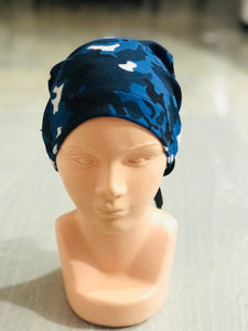 GORRO QUIRÚRGICO CAMUFLAJE AZUL