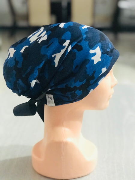 GORRO QUIRÚRGICO CAMUFLAJE AZUL