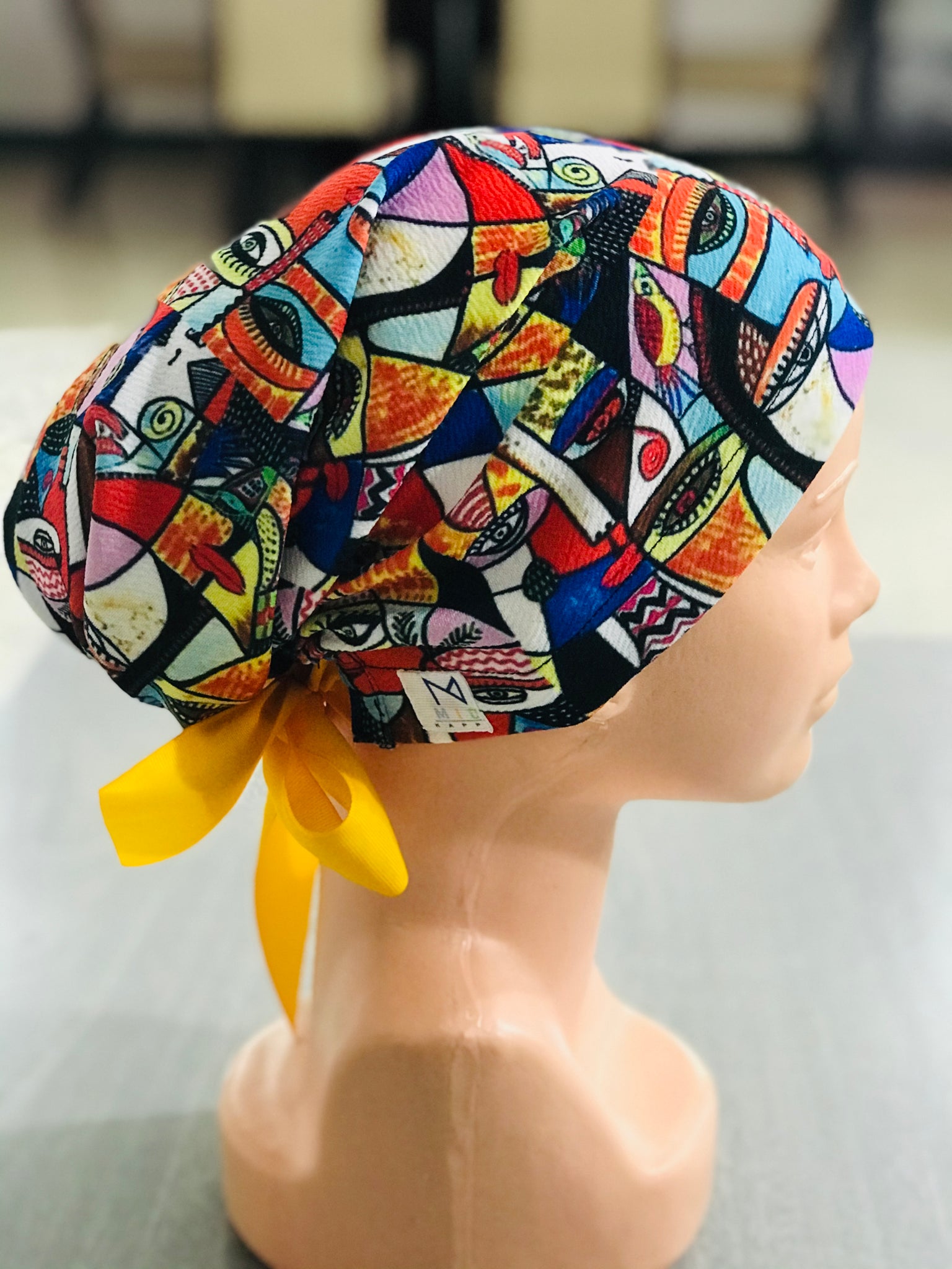 GORRO QUIRÚRGICO CARAS GEOMETRICAS