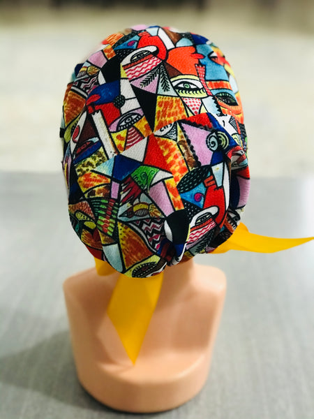 GORRO QUIRÚRGICO CARAS GEOMETRICAS