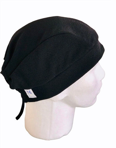 GORRO QUIRÚRGICO NEGRO LISO HOMBRE