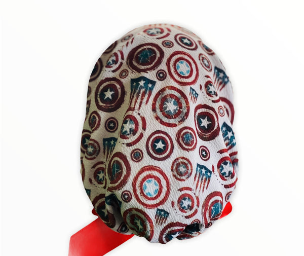 GORRO QUIRÚRGICO CAPITÁN AMERICA ESCUDO