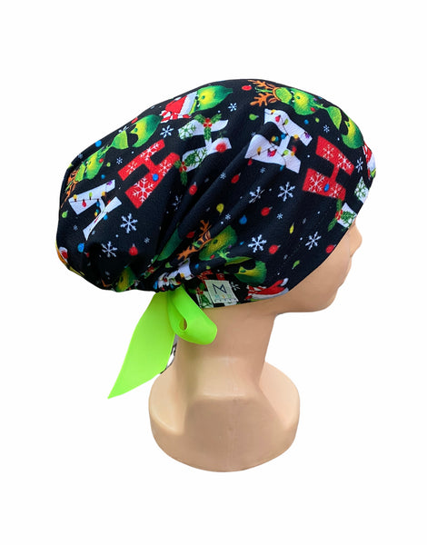 GORRO QUIRÚRGICO GRINCH NAVIDEÑO