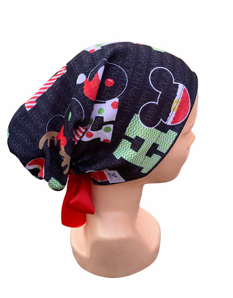 GORRO QUIRÚRGICO MICKEY NAVIDEÑO