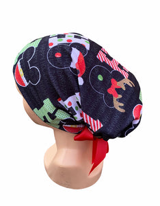 GORRO QUIRÚRGICO MICKEY NAVIDEÑO