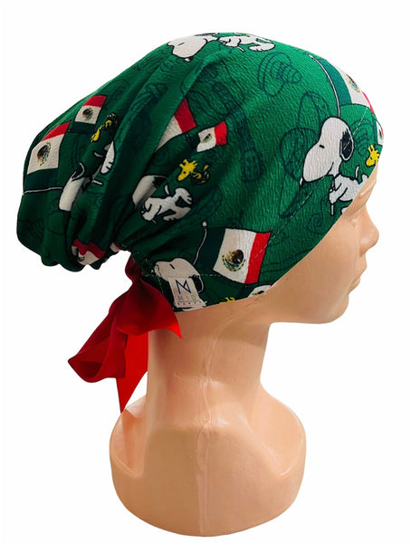 GORRO QUIRÚRGICO SNOOPY MEXICANO