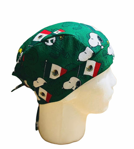 GORRO QUIRÚRGICO HOMBRE SNOOPY MEXICANO