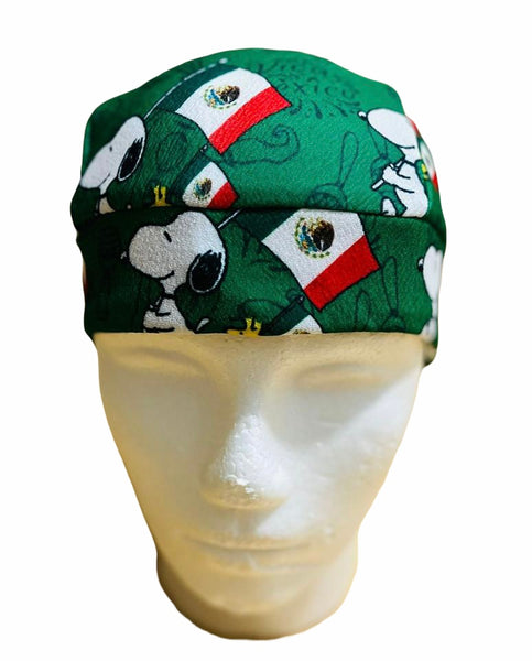 GORRO QUIRÚRGICO HOMBRE SNOOPY MEXICANO