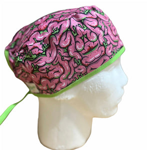 GORRO QUIRÚRGICO HOMBRE CEREBRO HALOWEEN