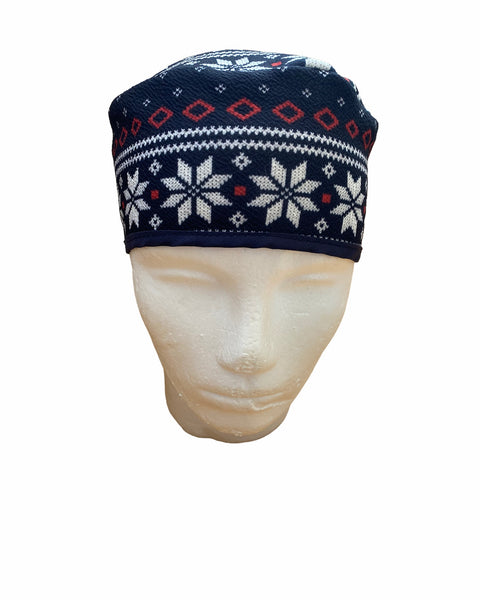 GORRO QUIRÚRGICO HOMBRE NAVIDAD NOCHEBUENAS AZULES