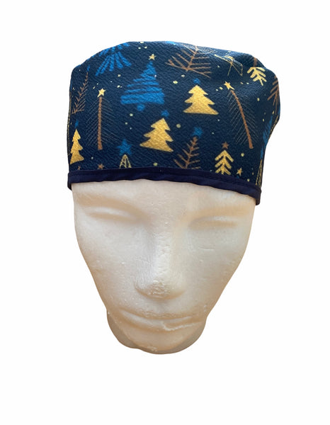 GORRO QUIRÚRGICO HOMBRE ARBOLES DE NAVIDAD