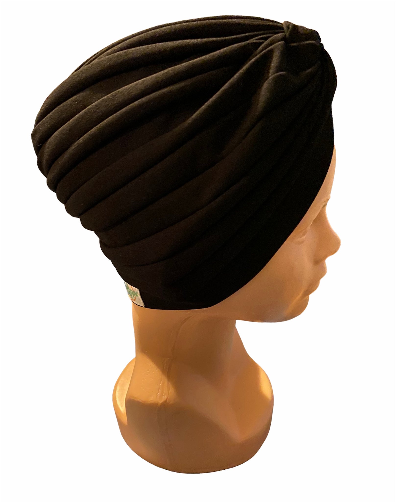 GORRO TURBANTE NEGRO