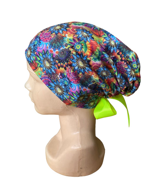 GORRO QUIRÚRGICO MANDALAS FLORES