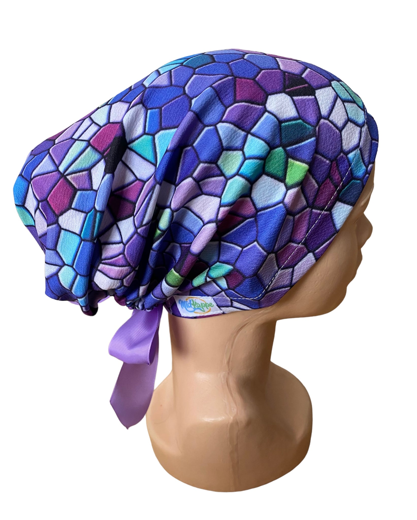 GORRO QUIRÚRGICO ROMBOS LILAS