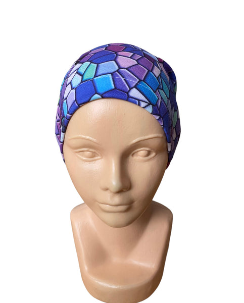 GORRO QUIRÚRGICO ROMBOS LILAS